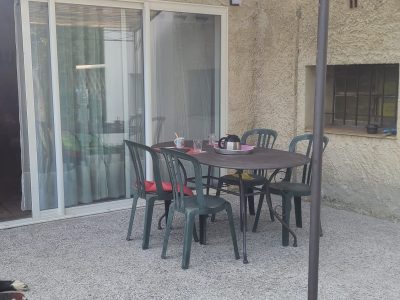 terrasse du gîte 1